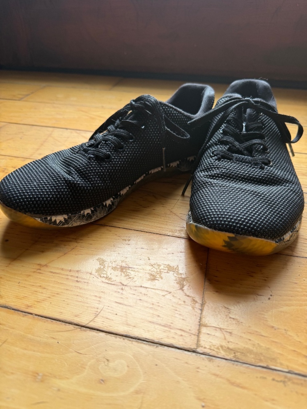 No Bull Outwork Patchwork Athletic Black & White Training Shoes Sz 8.5 Women's